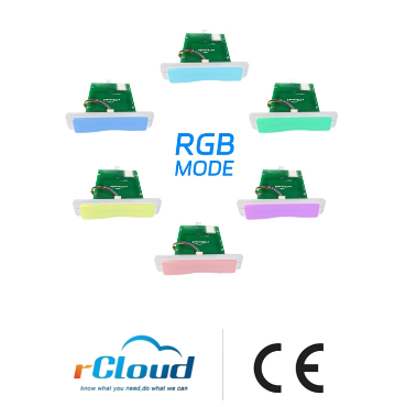 Embedded RFID Chip Card Reader with RGB Bezel