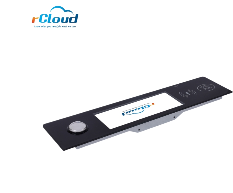 Customized Button Deck Display Wireless Charging Glass Panel