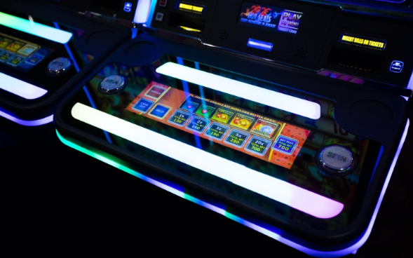 Raspon prikazivanja gumba u kasino i arkadnim mašinama