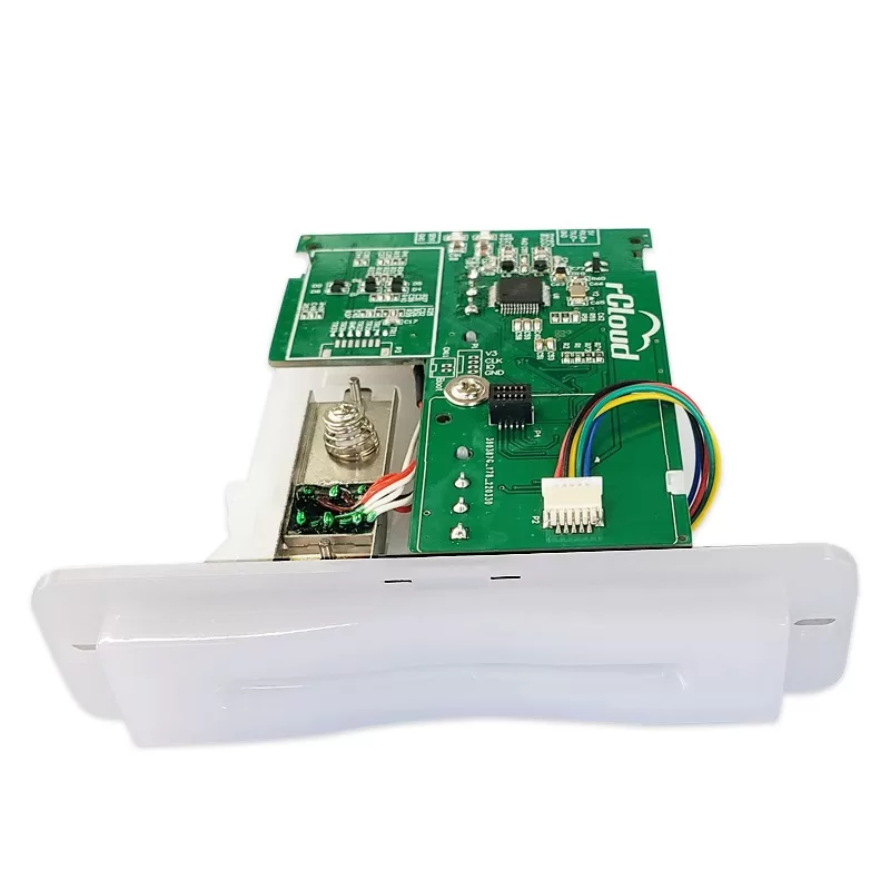 IC and RFID Half-Insert Magnet Card Reader with RGB