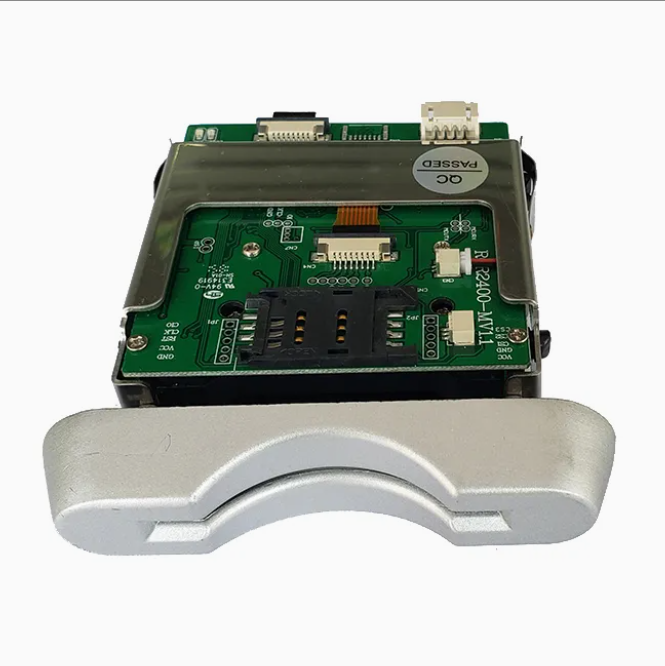 IC and RFID Half-Insertion Card Reader with RS-232 and USB Interface
